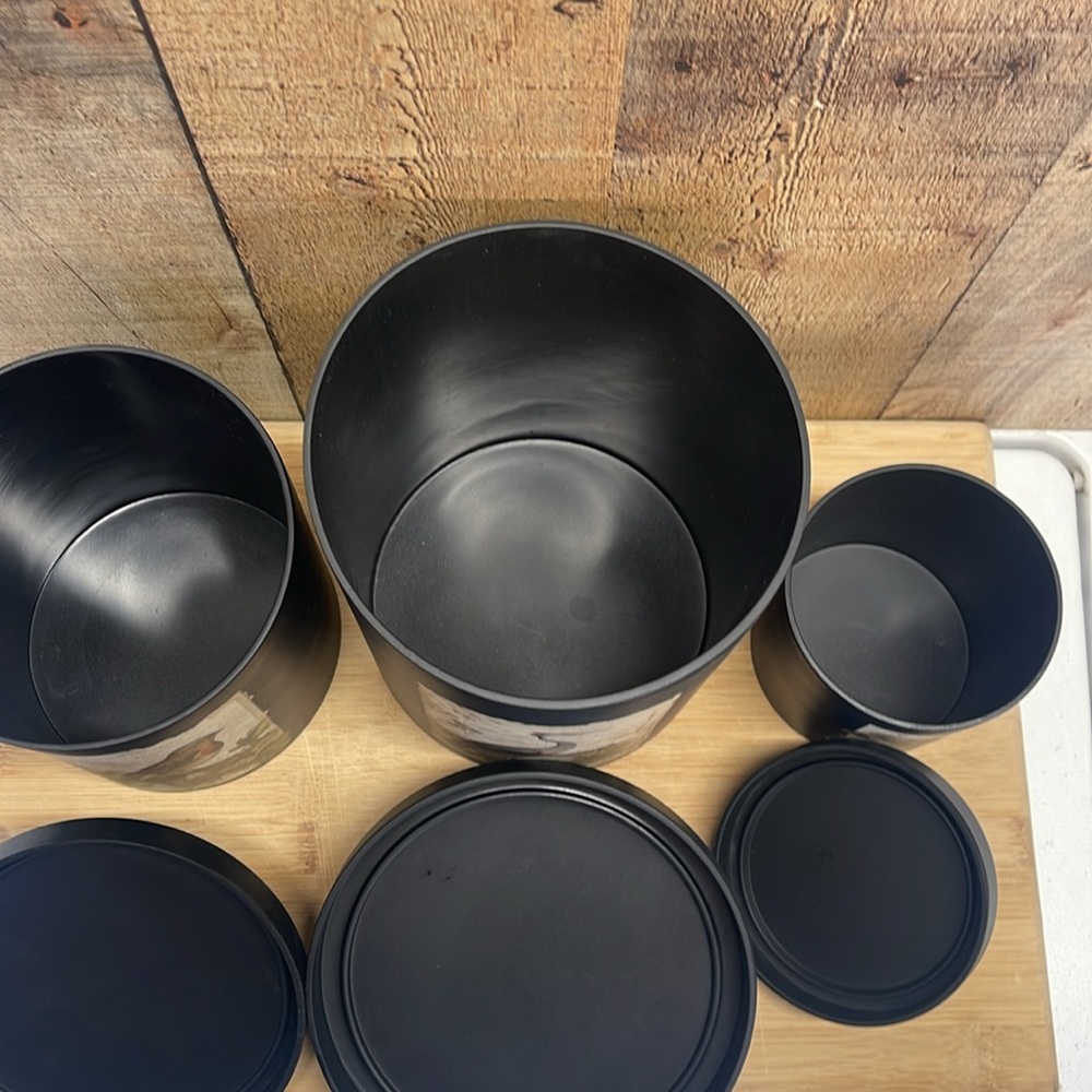 Upcycled Bird canister set - Picture 13 of 14